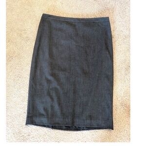 BCBGMAXAZRIA Judy Grey Pencil Skirt NWT
